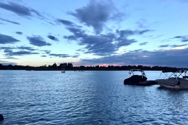 John Lange photo of water and boats